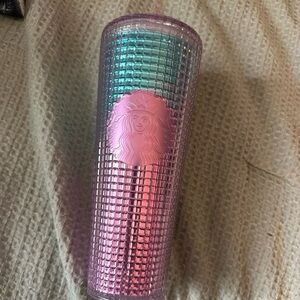 Starbucks Pink and Blue Tumbler